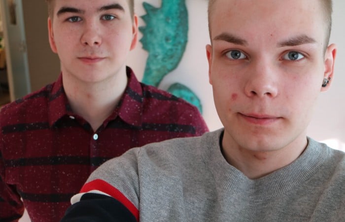 Piiloduuni-projektin työntekijät Santeri ja Jesse