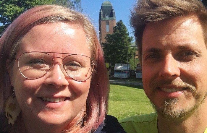 Niina Väyrynen ja Teemu Laasonen